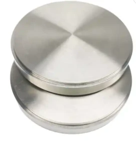 Astm F136 98mm στρογγυλό μπλοκ τιτανίου