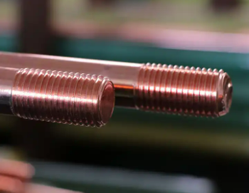 Ράβδος εδάφους από ατσάλι επενδυμένο με χαλκό